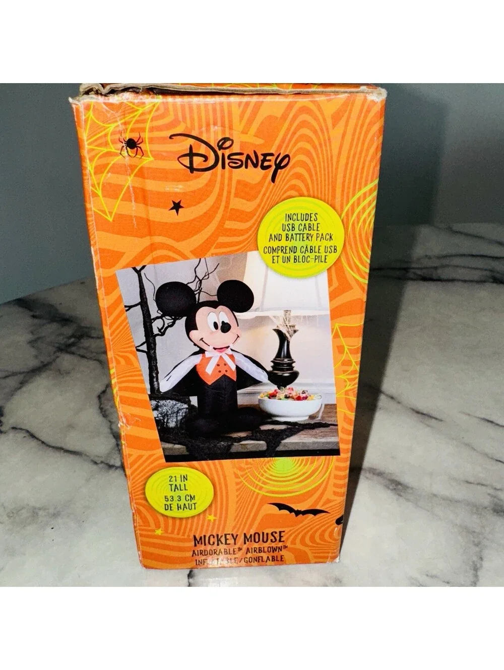 Gemmy Mickey Mouse Halloween Vampire 21